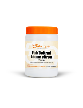 Colorant alimentaire jaune citron poudre hydrosoluble professionnel 5101 SEVAROME