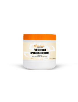 Colorant scintillant bronze poudre liposoluble professionnel SEVAROME
