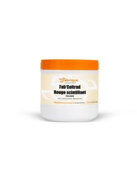 Colorant scintillant rouge poudre liposoluble professionnel SEVAROME