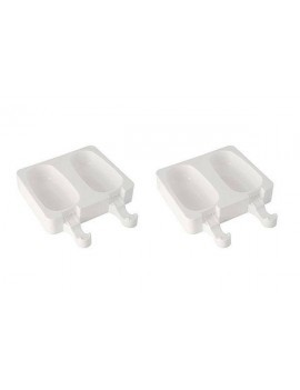 Set gel01 classic - Set de 2 moules pour glaces dim.93x48