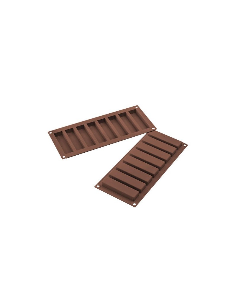 Moule silicone pour 8 créations My Snack dim.100x26x16 mm Silikomart