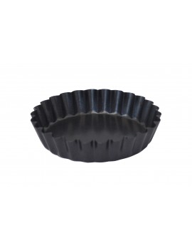 Moule à tartelette individuelle cannelé fond fixe - bord évasé