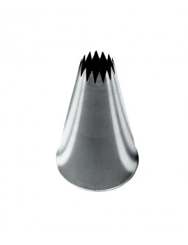 Douille cannelée inox "petit four" DE BUYER