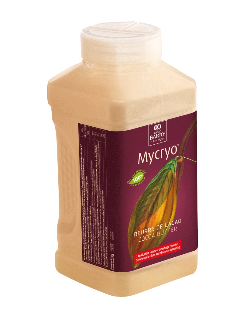 Beurre de cacao Mycryo 0,55 kg CACAO BARRY