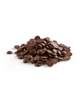 Mini grammes de chocolat de couverture noir  Grands Accords Vanuari  63%