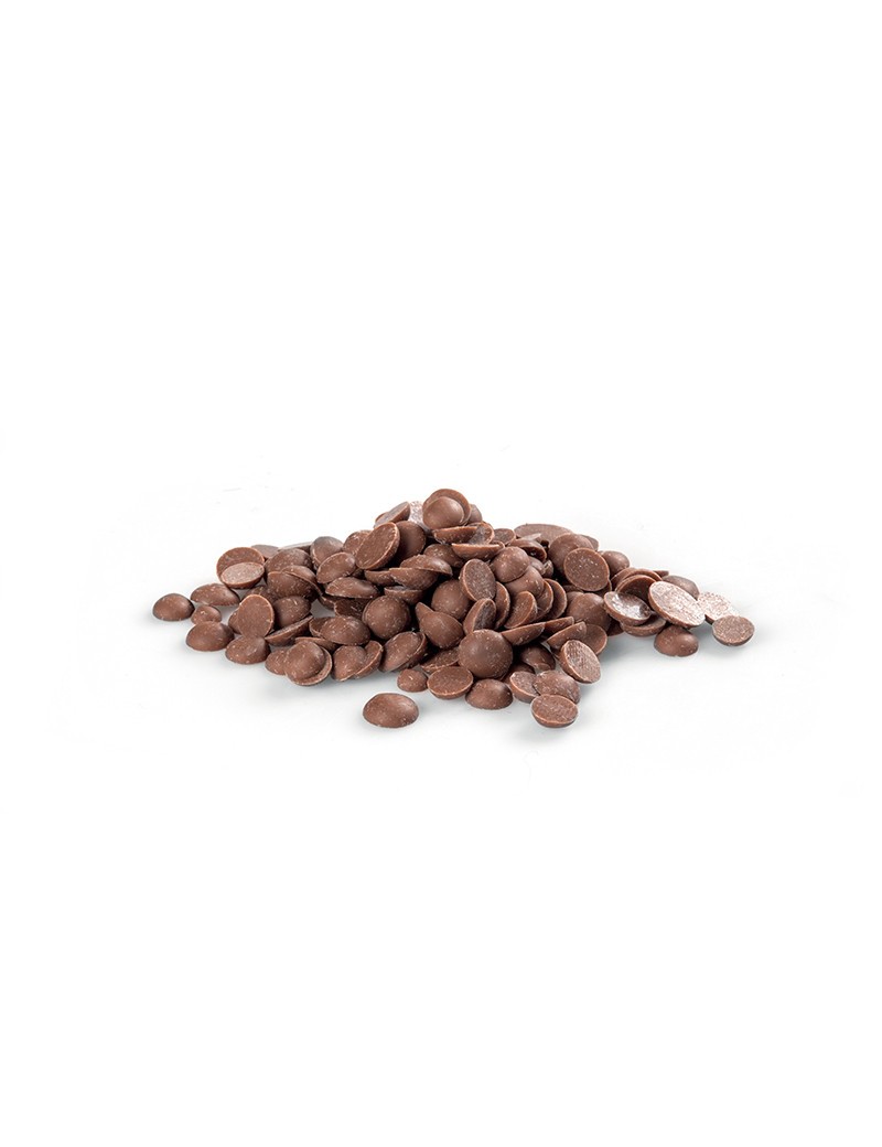 Mini grammes de chocolat de couverture lait La Laguna 47% Mini grammes de chocolat de couverture lait La Laguna 47%