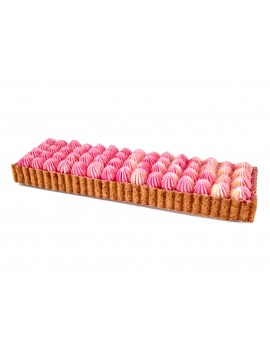  Cercle à tarte perforé cannelé - rectangle De Buyer