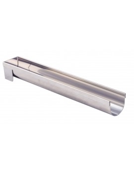 Gouttière à bûches démontable ronde inox 4 cm De Buyer