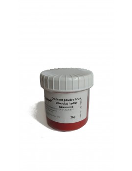 Colorant brun chocolat poudre hydrosoluble professionnel SEVAROME