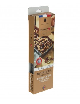 Moule à tarte rectangulaire tout inox perforé DE BUYER INDUSTRIES