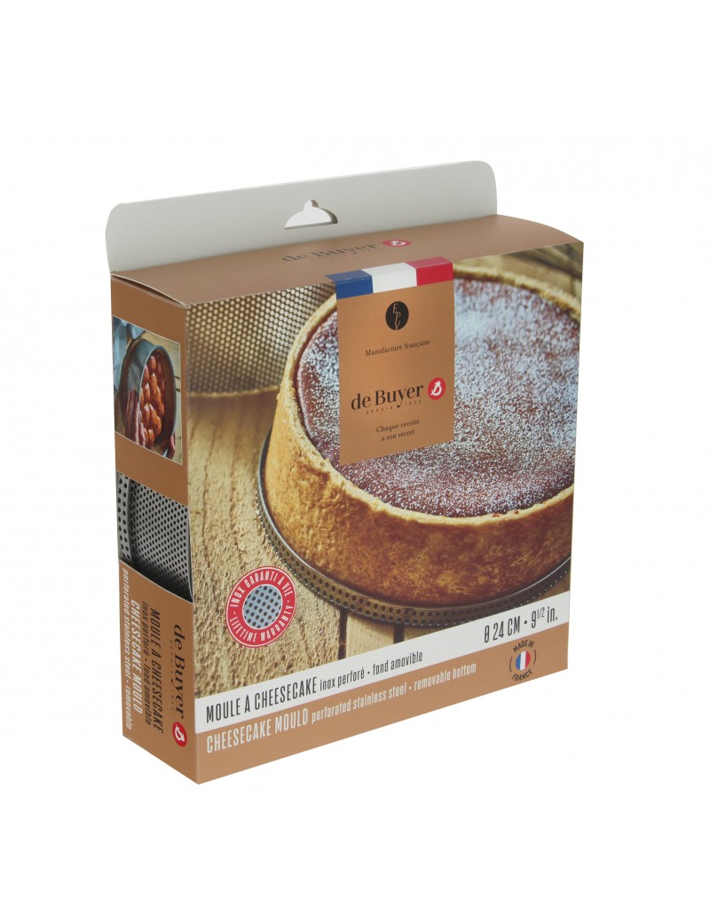 Moule à gâteaux démontable rectangulaire - Moules à Cake et Brioche  Professionnels pour la Pâtisserie - La Toque d'Or