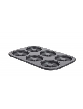 Plaque de moules individuels 6 mini-savarins diam. 8cm de Buyer