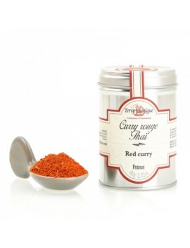 Curry rouge 60 g TERRE EXOTIQUE