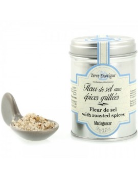 Fleur de sel aux épices grillées 90 g TERRE EXOTIQUE