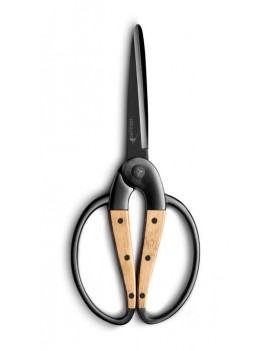 Ciseaux forgés noir 21 cm manche bambou DEGLON