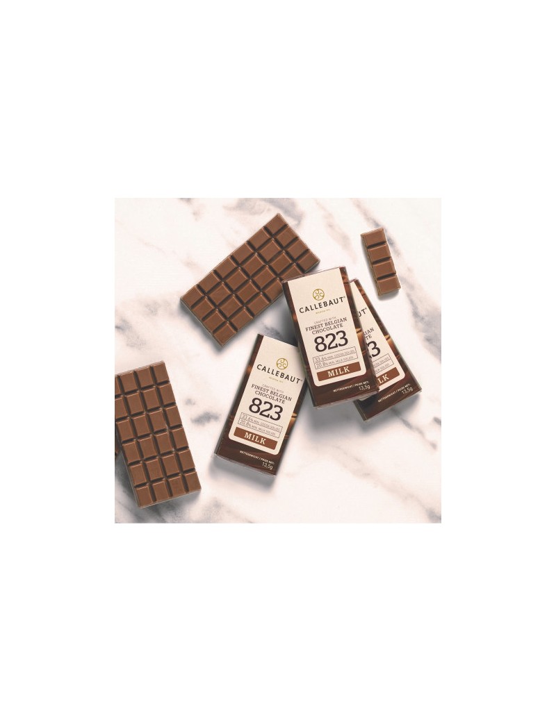 Mini tablettes Napolitains Chocolat Noir 811 - Nombre de pièces 20 -  Pâtisserie - Parlapapa