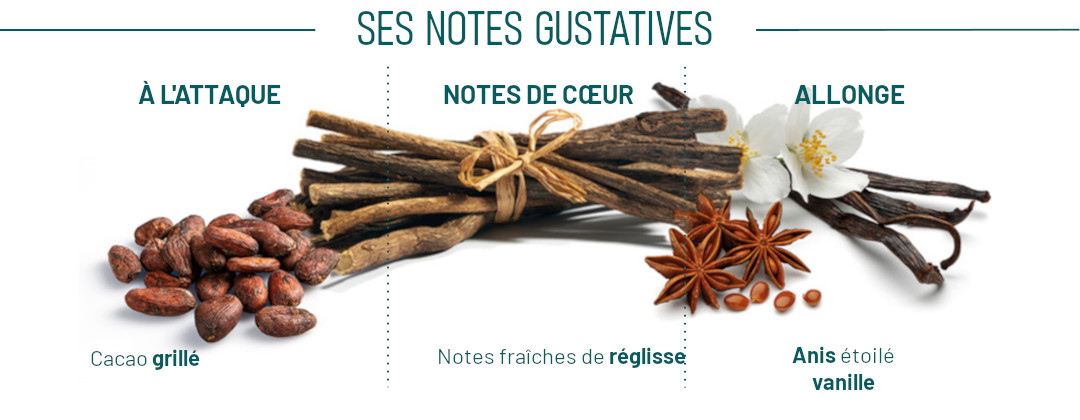 Notes gustatives Elianza Noir Cluizel